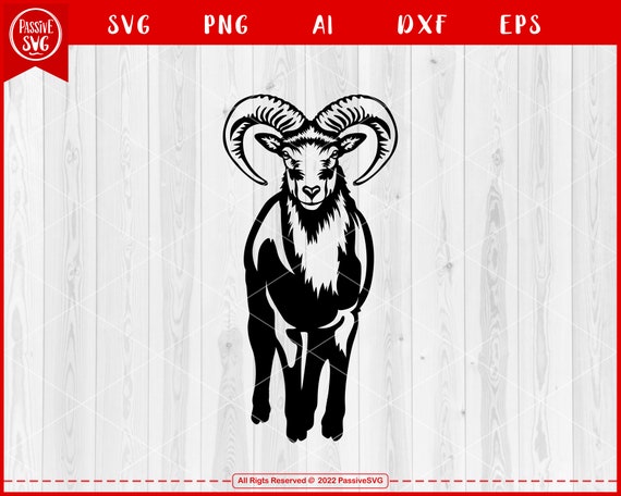 Goat Svg Files 01 Goat Clipart Goat Png Farm Animal Svg - Etsy