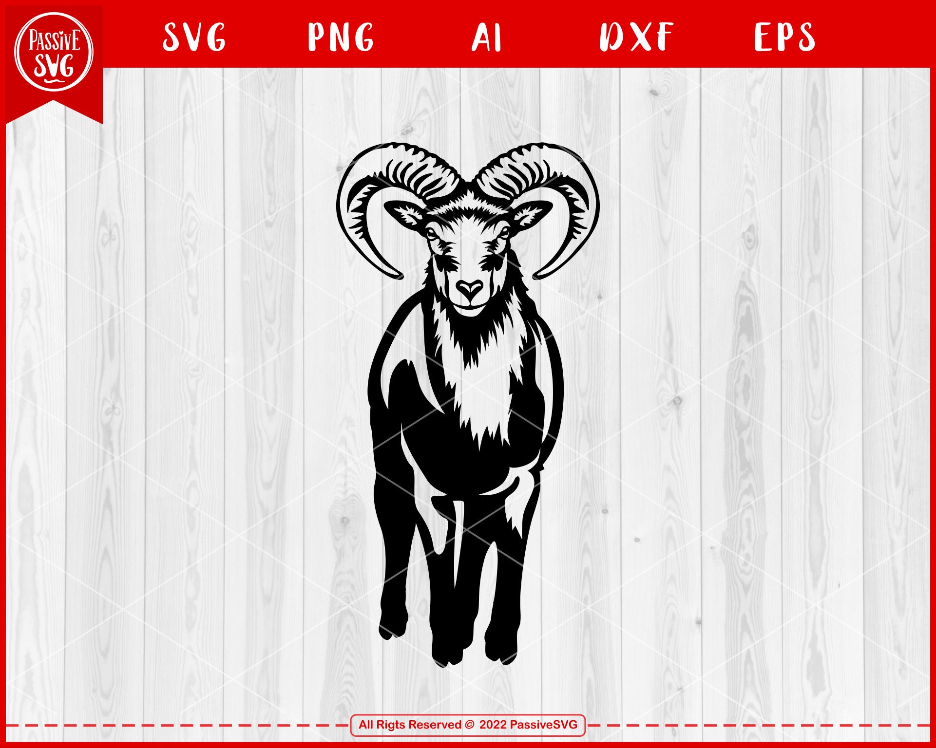 Goat Svg Files 01 Goat Clipart Goat Png Farm Animal Svg - Etsy