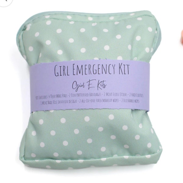 First Period Kit for Girls 8 to 14 Girl Emergency Kit Period kits Girl Kit Back to School Emergency Kit for girls