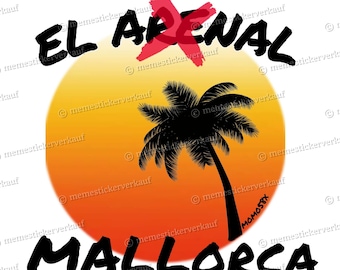 El Arenal Anal Mallorca Vinyl Sticker Aufkleber VORBESTELLUNG 14.09 LIEFERBAR