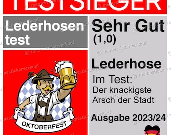 Testsieger Stiftung Oktoberfest Lederhose