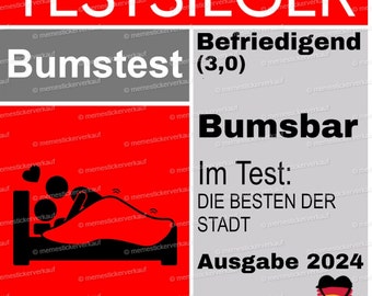 NEUES DESIGN Testsieger Stiftung Bumstest Bumsbar 3,0 Befriedigend