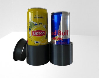 Adapter insert for Red Bull, car drink holder, slim can cup holder, cup holder adapter, Red Bull can holder, beverage can holder