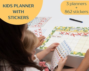 Daily Routine Stickers - Etsy