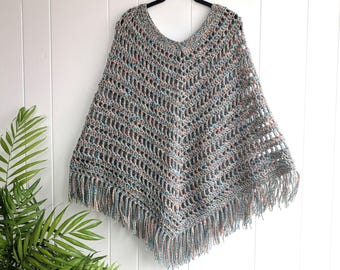 Surfs Up Spring Summer Poncho