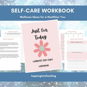 Self Care Workbook I Healthy Living Ideas I Wellness and Self-care I Self Love Journal