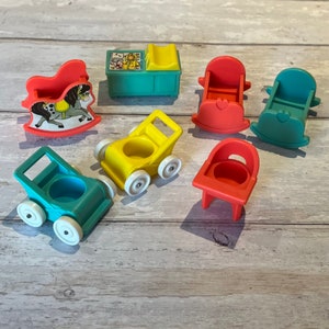 Vintage Fisher Price Little People nursery