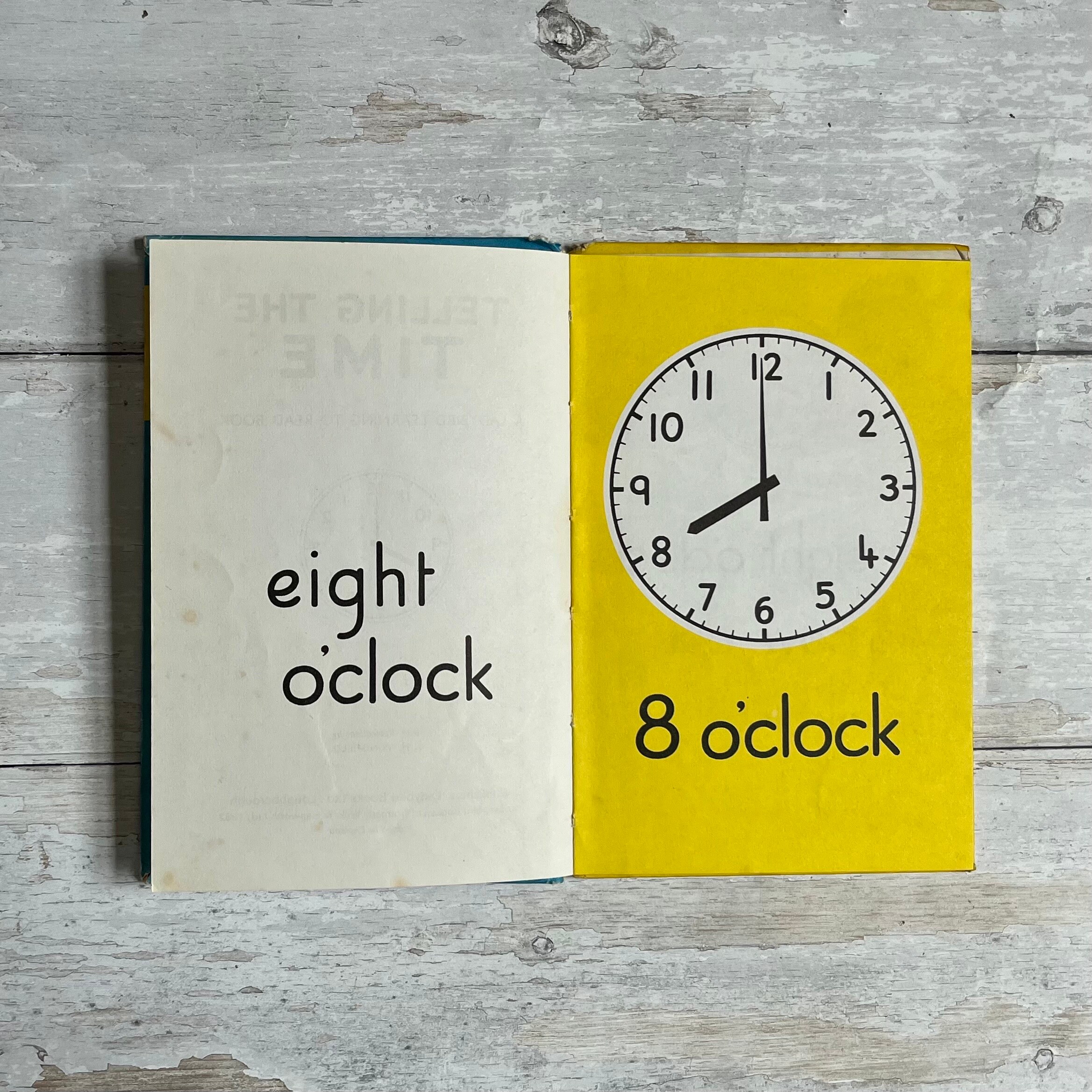 Vintage Ladybird Book - Telling the Time - Series 563 - 1962 - Etsy