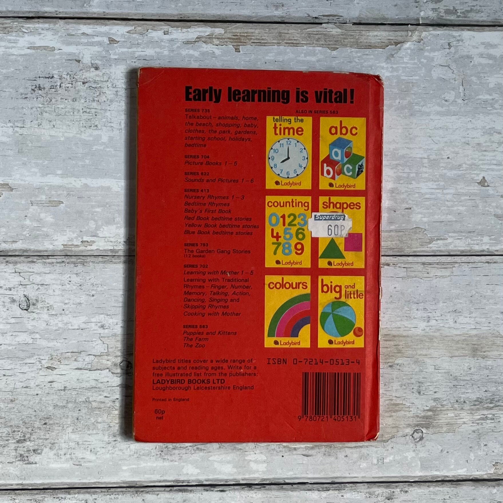 Abc - Vintage 1978 Ladybird Book - Series 563 - Etsy