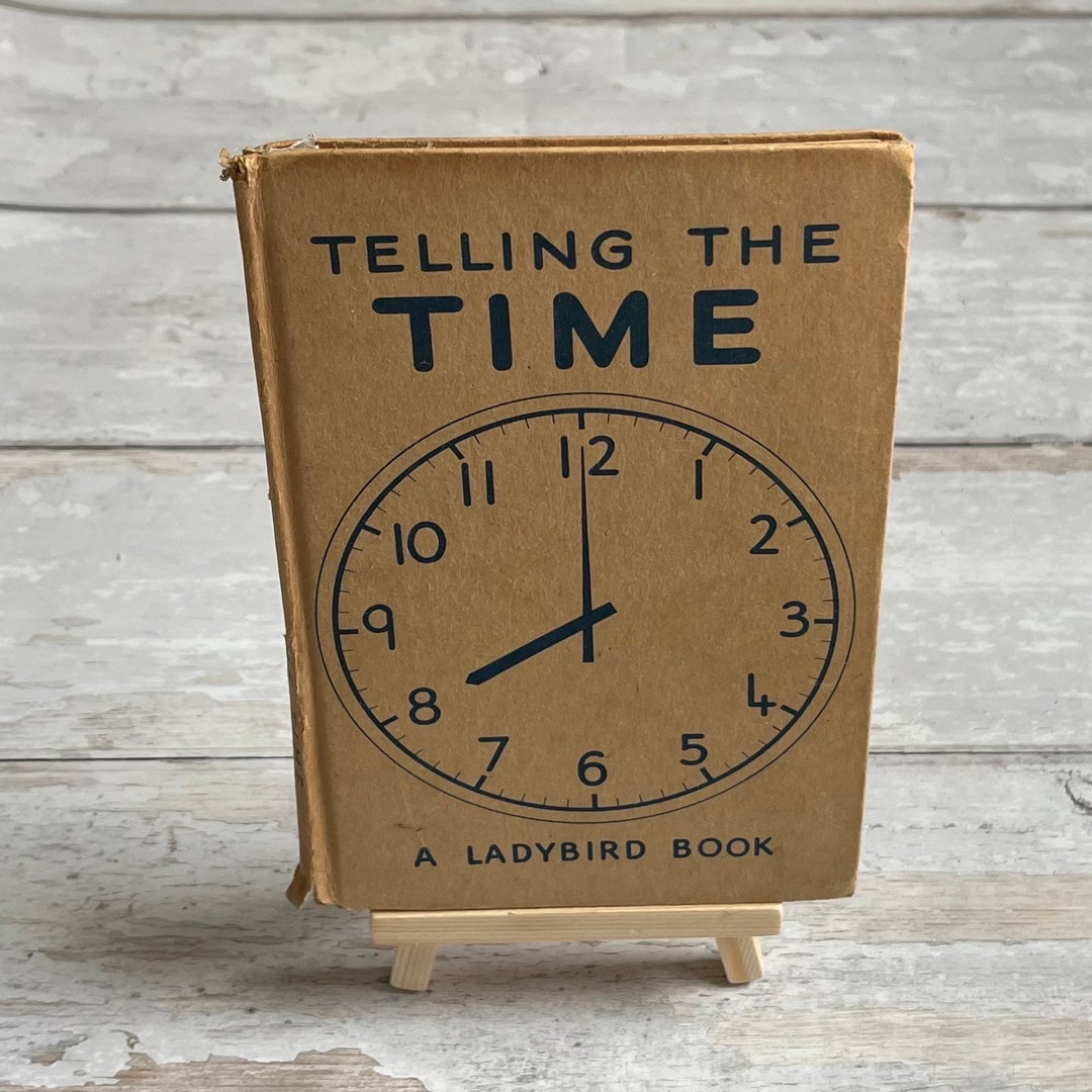 Vintage Ladybird Book - Telling the Time - Series 563 - 1962 - Etsy