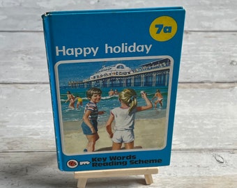 Een lieveheersbeestjeboek - 7a Happy Holiday - leesschema sleutelwoorden - 1978 - Jane en Peter