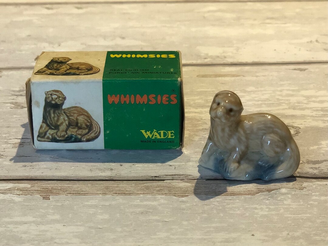 Boxed Wade Whimsies Otter Etsy