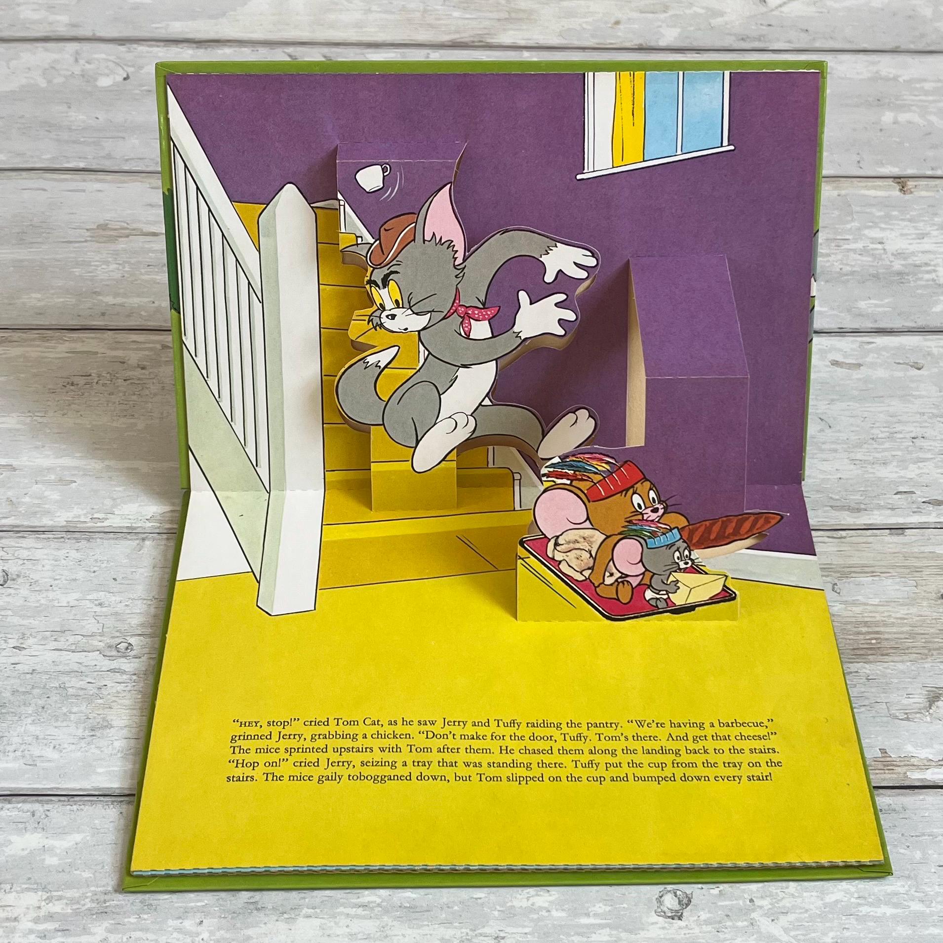 Tom Toor Tom and Jerry - A Pop up Book - Purnell - Metro Goldwyn Mayer - 1972 ...