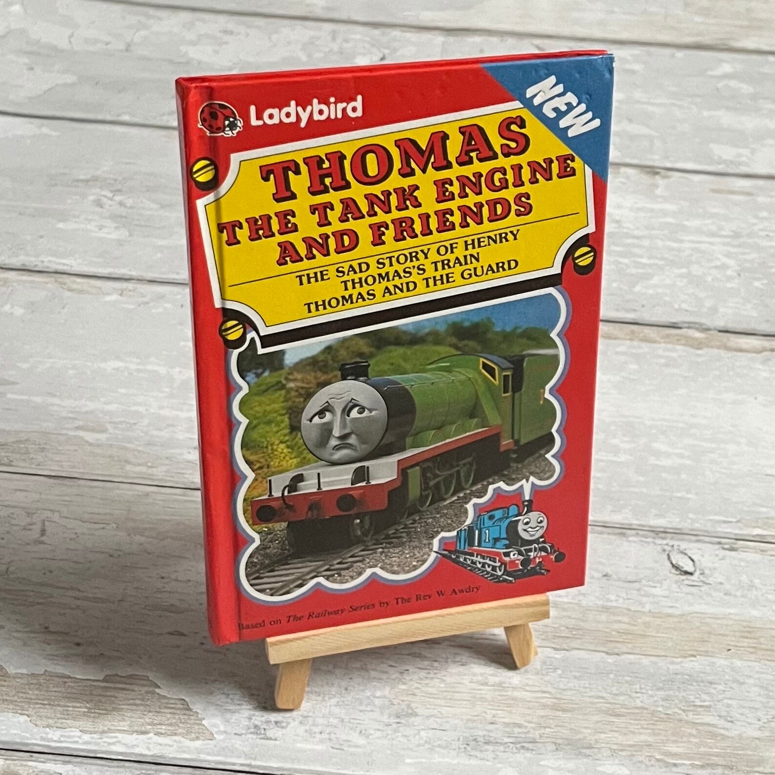 Thomas The Tank Engine Friends- The Sad Story of Henry- Thomas’s Train  Thomas and The Guard- Vintage 1988 ladybird Series 848