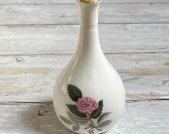 Jarrón de porcelana Wedgewood con diseño de rosas Hathaway