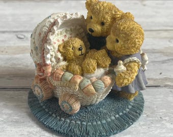 Ancien Ourson Lovable Teddies Par Avon Nouveaux Maries Sara Et Theodore