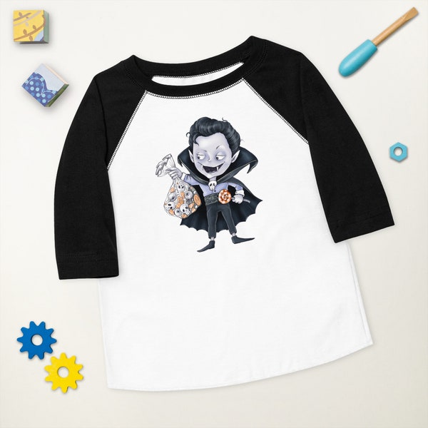 Toddler Halloween Dracula Vampire Shirt