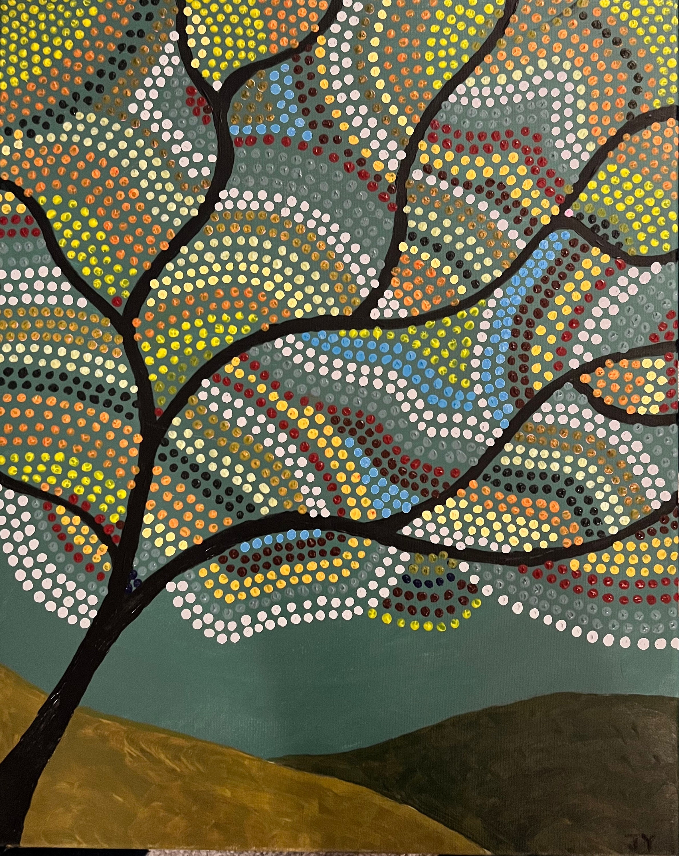 Contemporary Aboriginal Art. SOLD Etsy