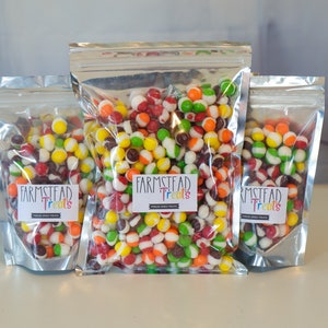 Freeze Dried Fruities – Crunchy Rainbow Candy Puffs