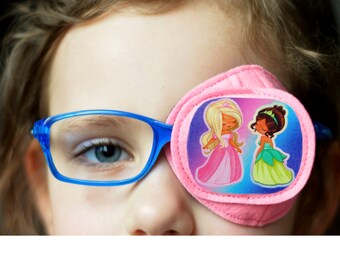 Cache-oeil pour enfants/ Cache-oeil obscurci/ Cache-oeil utilisé pour le traitement de l'œil paresseux/ Amblyope/ Cache-oeil pour les filles