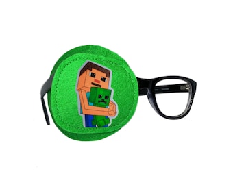 Fully obscured eye patch for kids/ Eye patch used for the treatment of lazy eye/ Amblyopic/ Strabismus/ Kids eye patch with beloved heroes