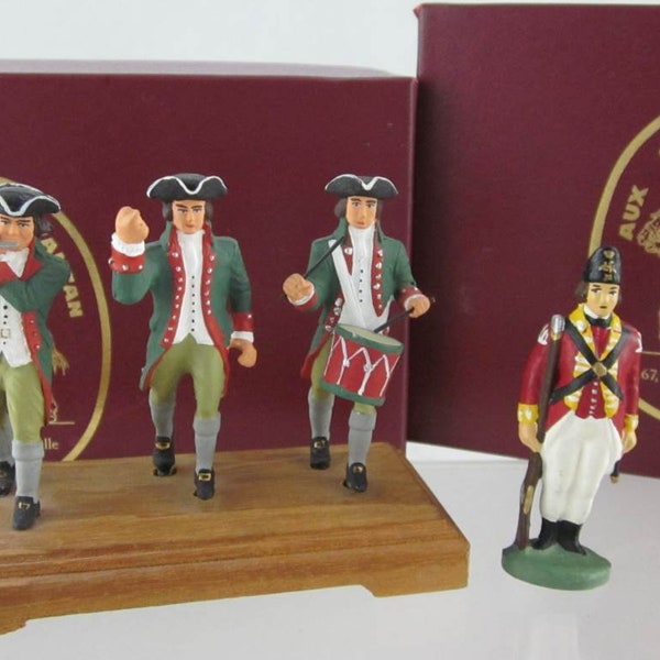 Aux Soldats D'Antan Soldiers Revolutionary War Fifes and Drums & British Grenadier