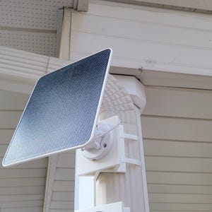 Universal Downspout Edge Mount works with Solar Panels