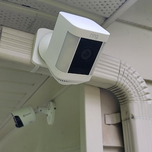 Horizontal Downspout Mount for Ring Spotlight Camera Plus
