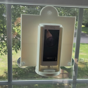 Ring Stick Up Cam Pro Window Mount with Suction Cups