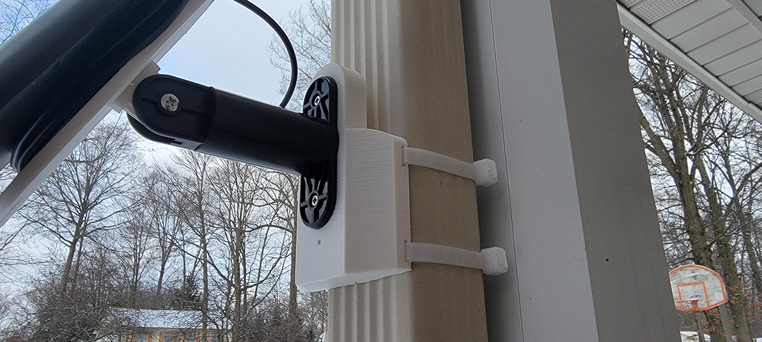 Supporto per grondaia per pannello solare Ring & Stick Up Cam