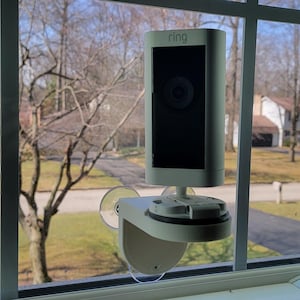 Ring Stick Up Camera PRO Window Mount with Suction Cups