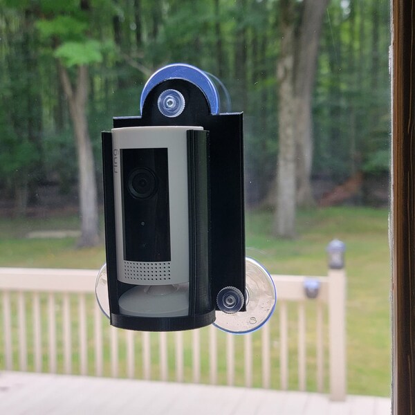Multi-Angle Window Mounting Bracket For Ring Indoor Camera – 3D Printed (UK)