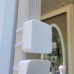 Universal Downspout Mount for Security Camera or Solar Panels