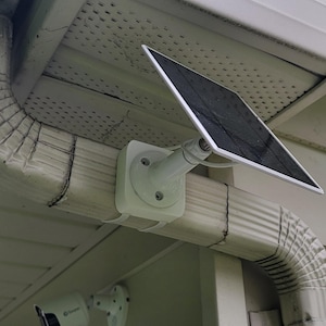 Horizontal Downspout Mount for Solar Panels