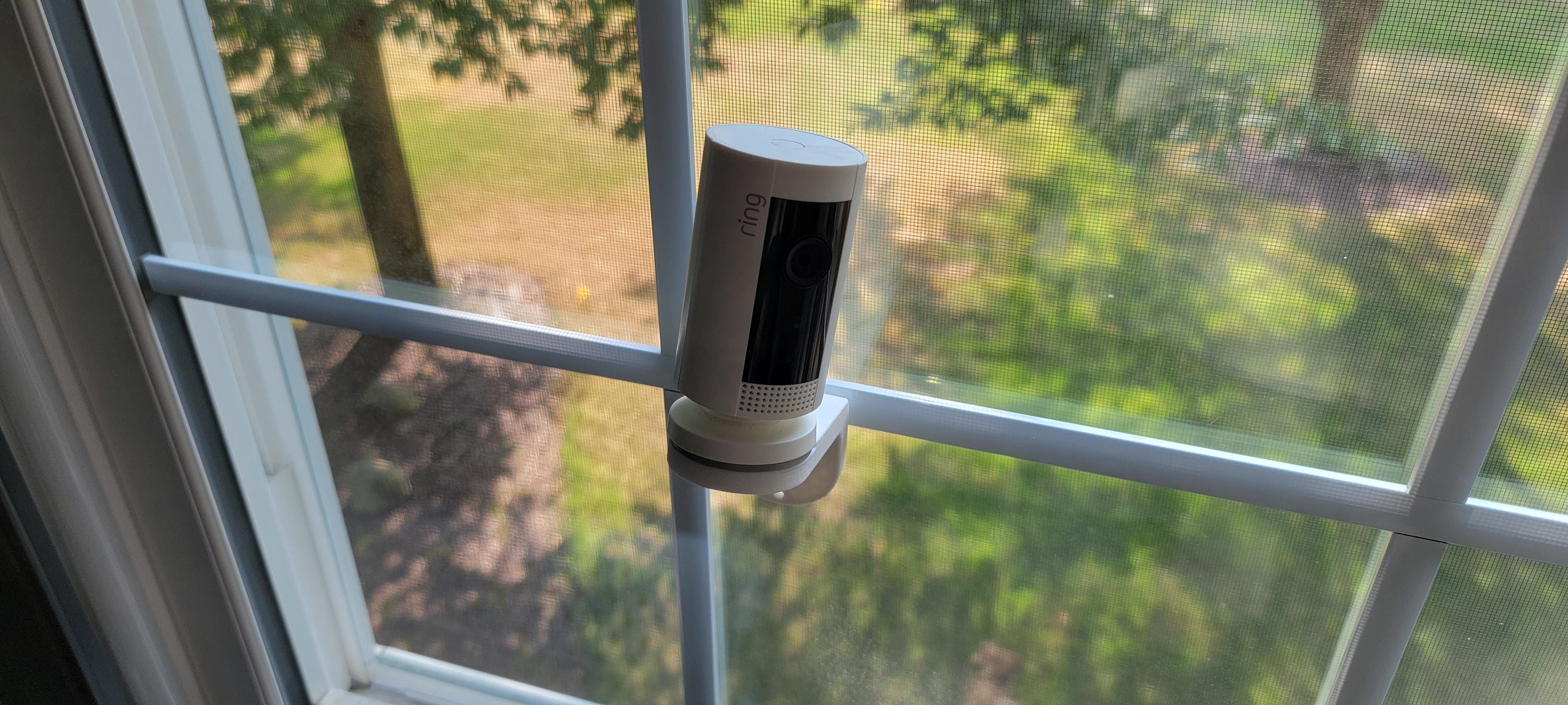 window indoor camera facing outside