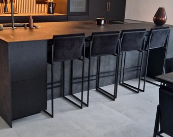 tabouret bar bois