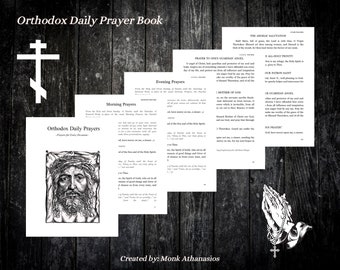 Orthodox Prayer Book Daily Prayer Journal Orthodox Daily Prayers Digital Prayer Journal Orthodox PDF Orthodox Daily Life Orthodox Printable