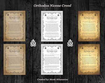 Credo Niceno Ortodoxo para Imprimir (Descarga Digital)