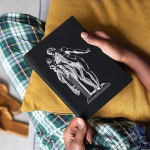 Hermes III Journal Hard Cover  Greek God Herald of the Gods Messenger Mythology Roman Mercury Ancient Greece Book Wisdom Notes Notebook