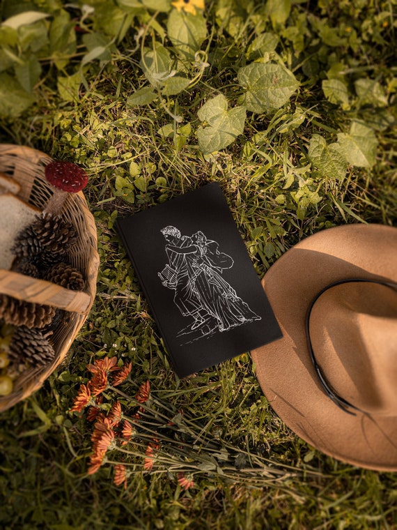 Orpheus and Eurydice Journal Hard Cover Greek God Goddess Mythology Ancient Greece Love Gift Gratitude Book Note Manifestation Notebook