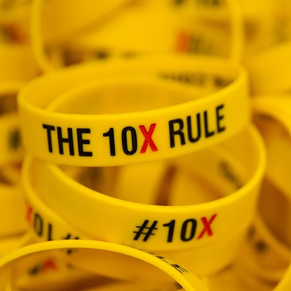 The 10X Rule Wristband