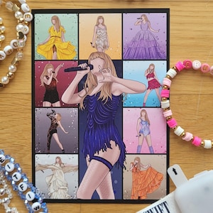 Eras Card | Concert Memories | DIN A 6 | Tour | Digital Art Print