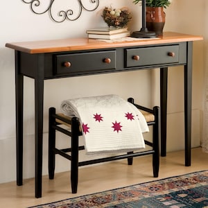 Handcrafted Sofa Hall Table Made in Maine