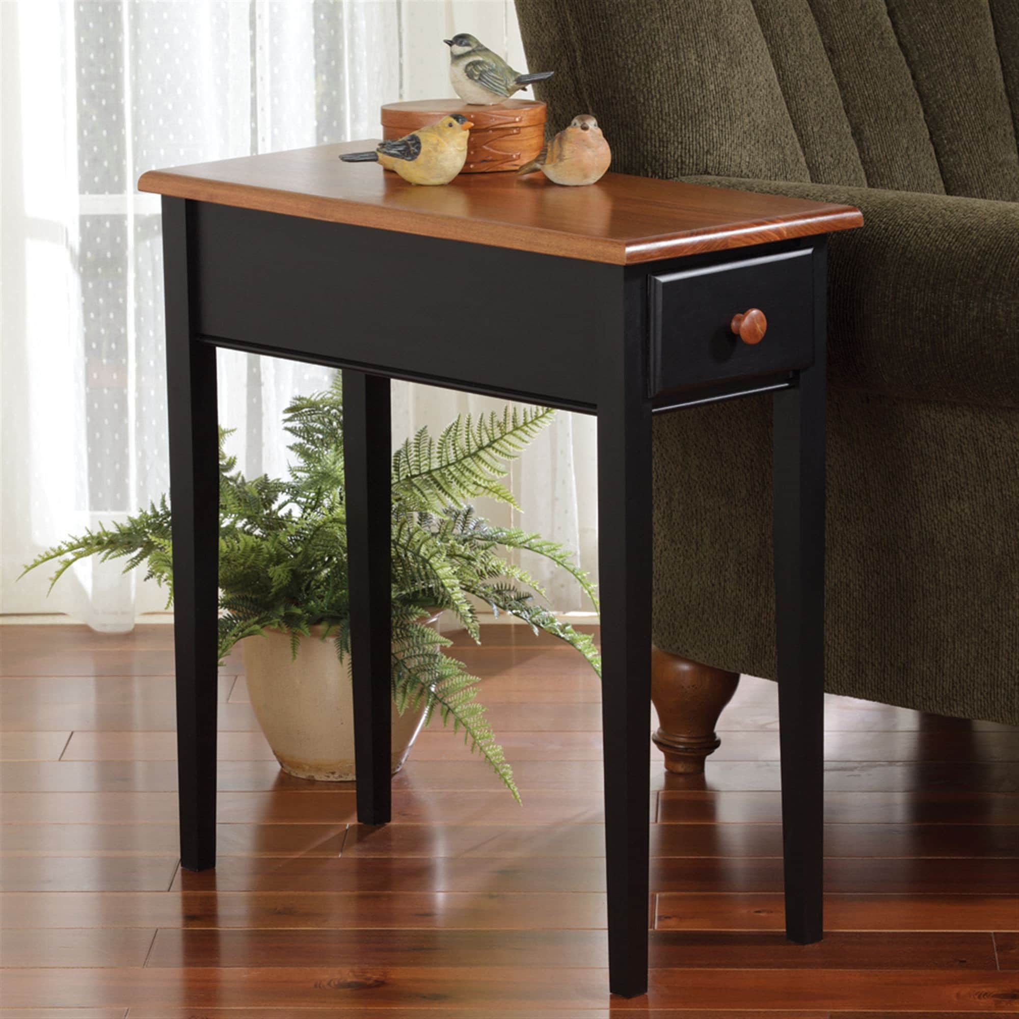 Chairside Table Made in Maine Etsy