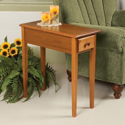 Chairside Table Made in Maine Etsy