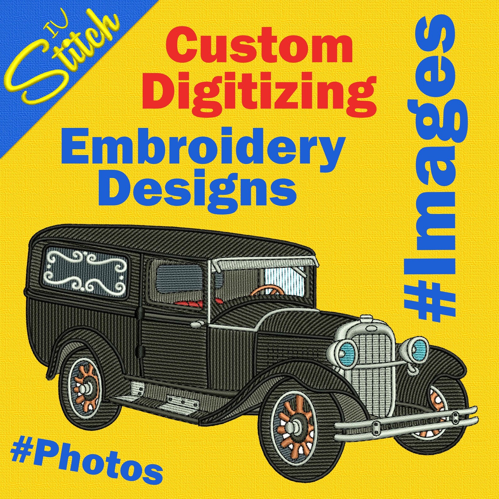 Custom Digitizing Embroidery Designs - Etsy