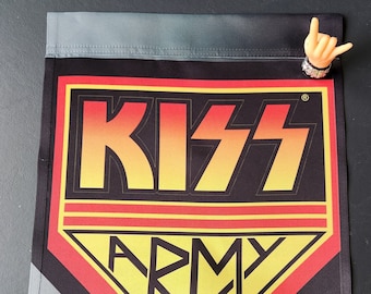 KISS Army 2 Sided Garden Flag 12" x 18"