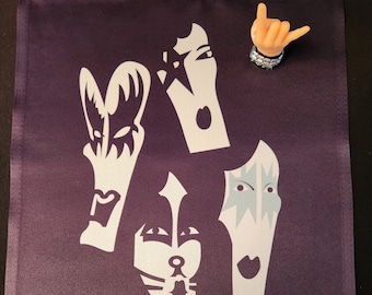 Kiss 2 Sided Garden Flag 12" x 18"