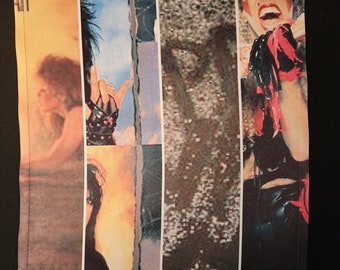 80's Hair Metal Garden Flag 12" x 18"