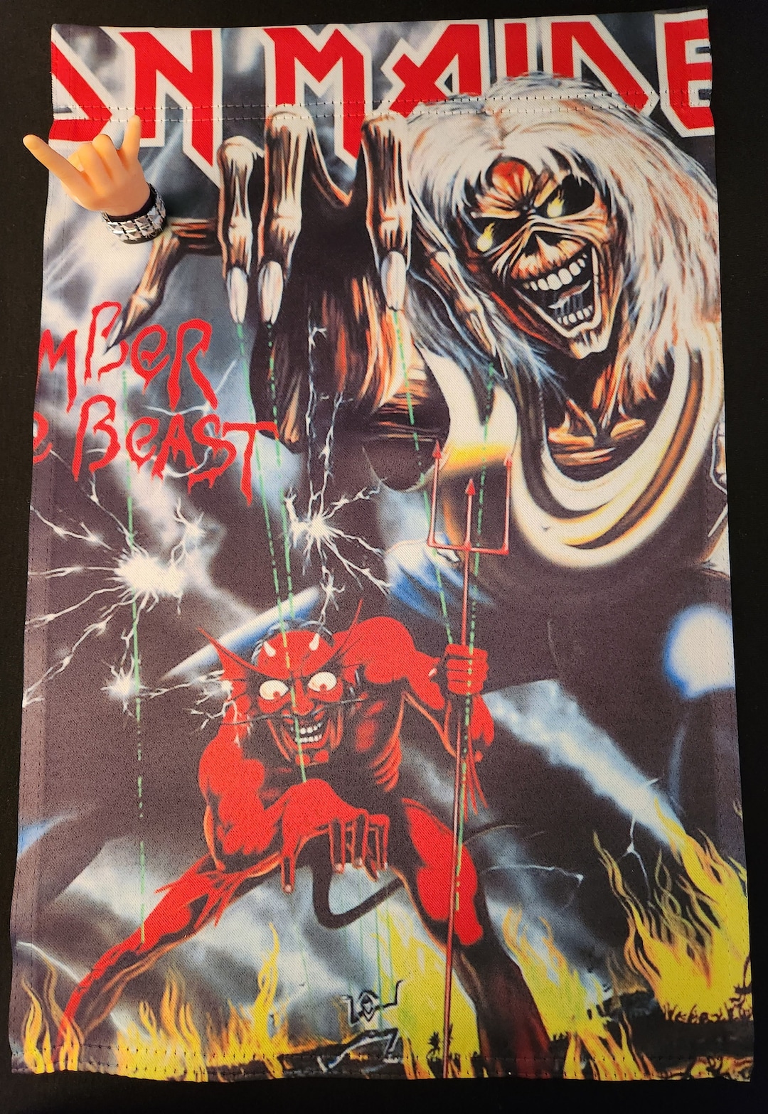 Iron Maiden 2 Sided Garden Flag 12